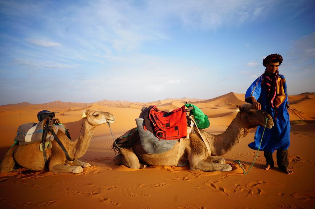 Hotel Sahara camel tours camp Merzouga Exterior foto