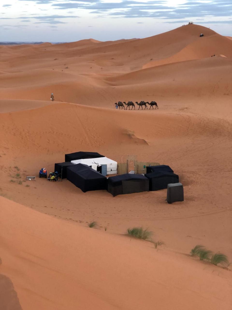 Hotel Sahara camel tours camp Merzouga Exterior foto
